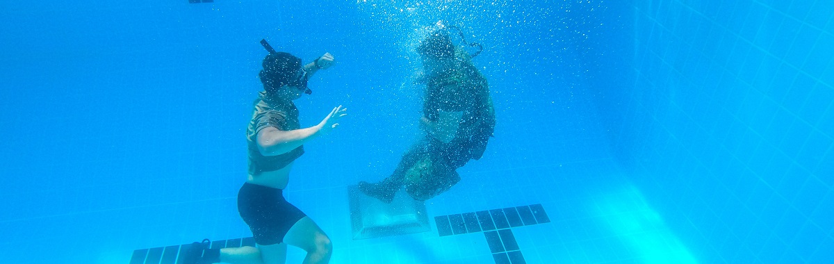 Patrol Forces Southwest Asia Conducts Water Survival Training